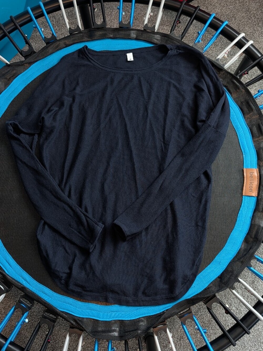Women's Lululemon Take It All In Navy Crew Neck Sweater